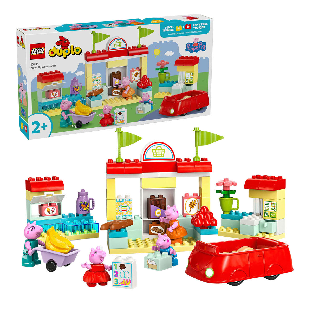 Lego duplo peppa grise supermarked - 10434