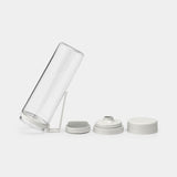 Brabantia make take-vandflaske med sigte 0,5l lysegrå