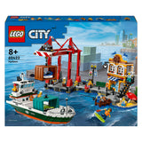 LEGO CITY 60422 Haven med fragtskib