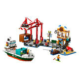 LEGO CITY 60422 Haven med fragtskib