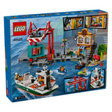 LEGO CITY 60422 Haven med fragtskib