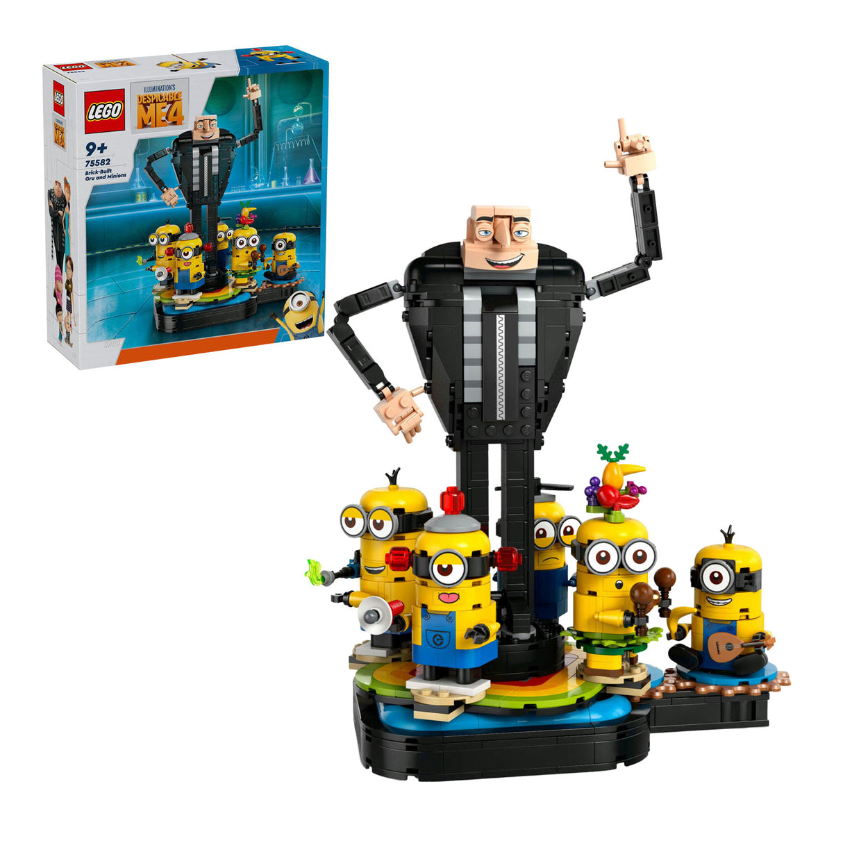 LEGO Despicable Me 75582 Buildable GRU og Minions