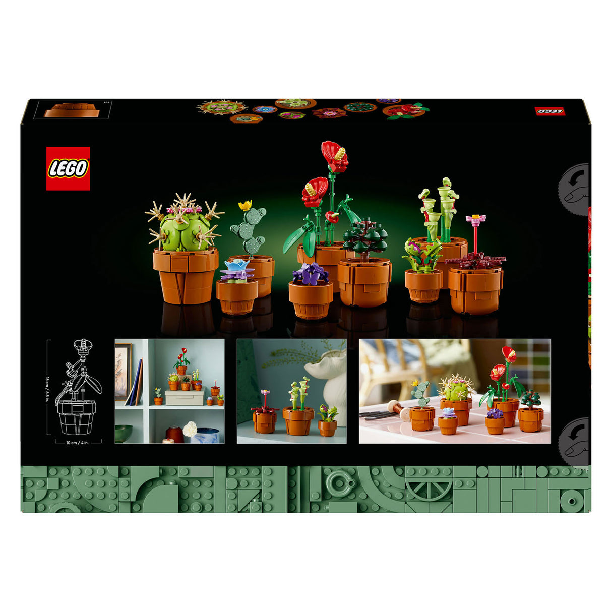 Lego ikoner miniplanter - botanisk samling - 10329