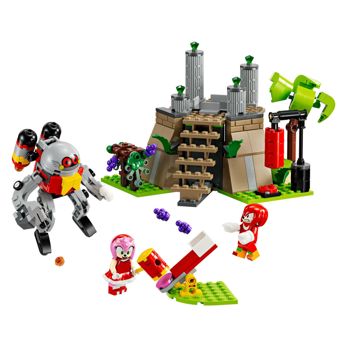 Lego 76998 Sonic Knuckles og Master Emerald Temple