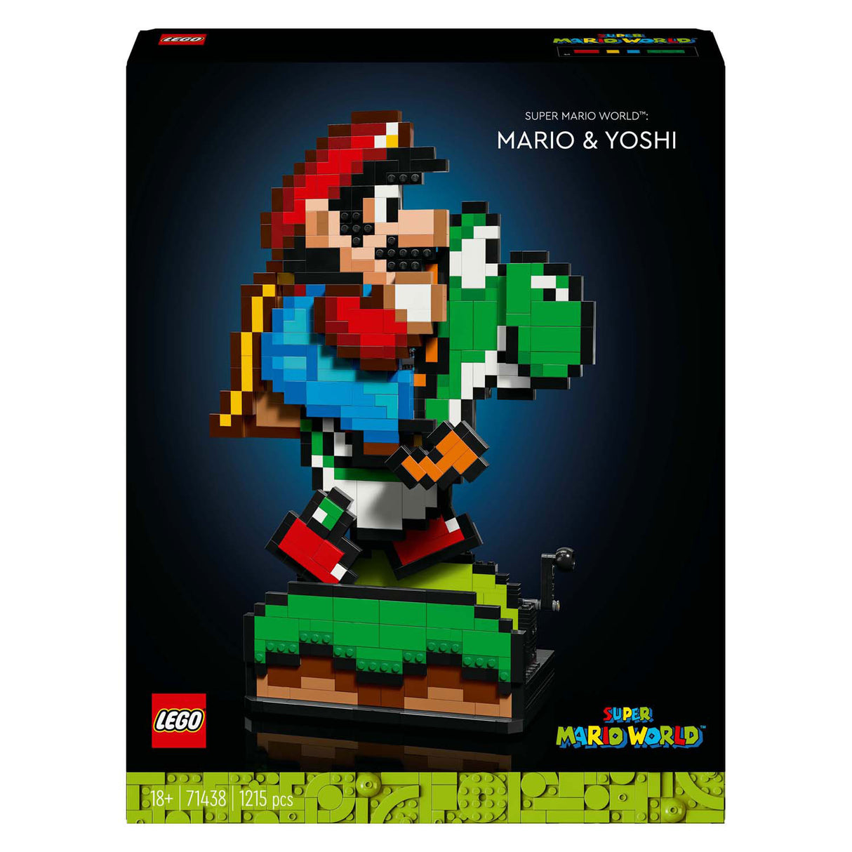 Lego super mario world - mario og yoshi - 71438