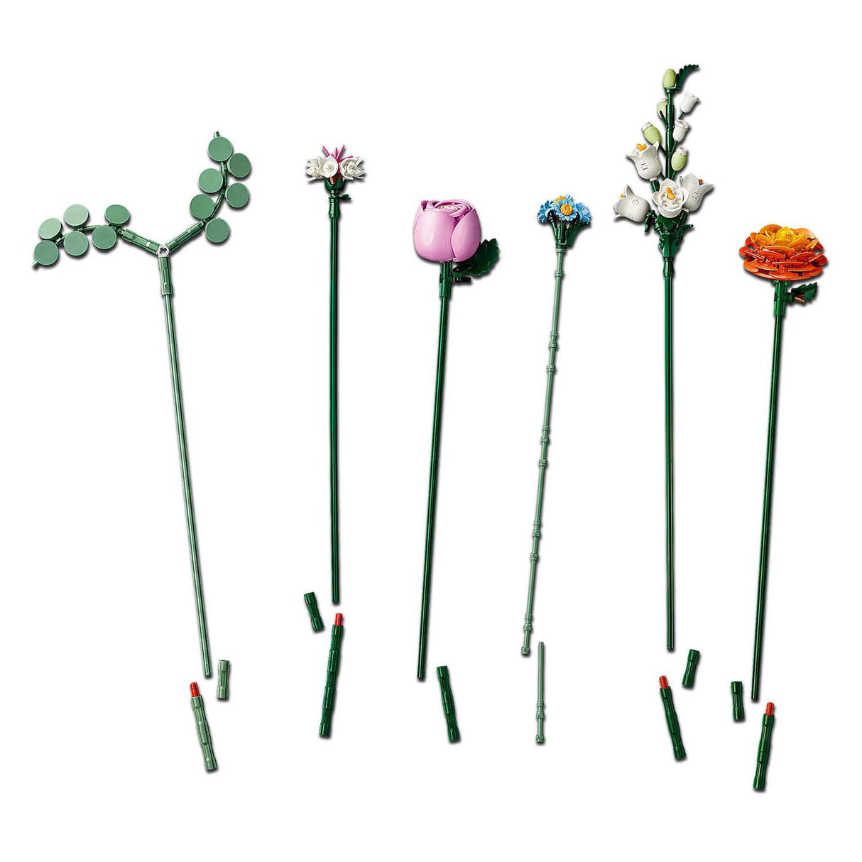 Lego botanicals pink buket - blomsterdekoration - 10342