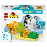 Lego duplo by 10442 familier af vilde dyr: pingviner og løver
