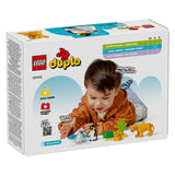 Lego duplo by 10442 familier af vilde dyr: pingviner og løver