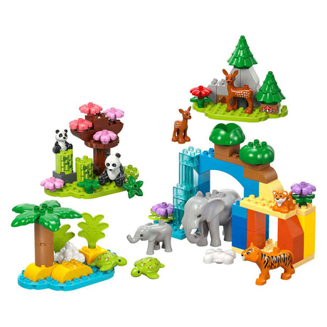 Lego duplo by 10446 3-i-1 familier af vilde dyr