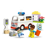Lego Duplo Town 10447 ambulance med chauffør