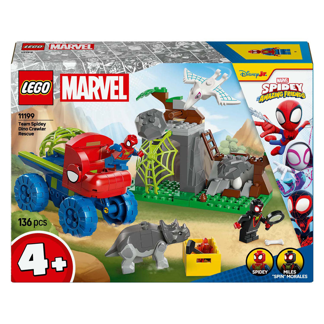 Lego spidey 11199 team spidey redningsmission med dino lastbil