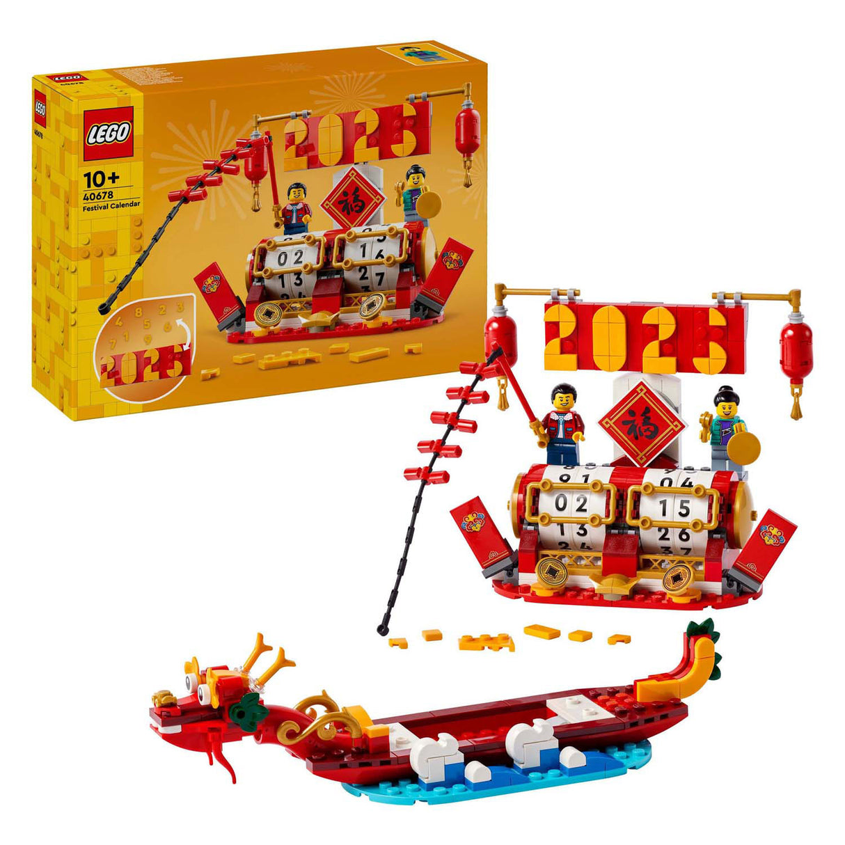 Lego ikoniske 40678 festivalkalender