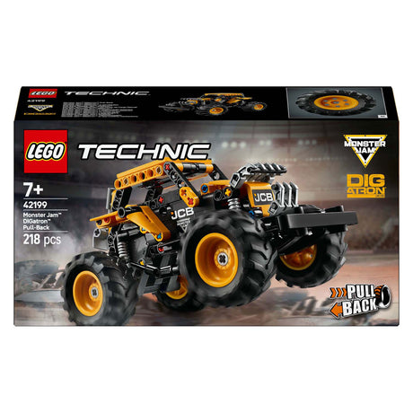 Lego technic monster jam™ digatron™ pull-back lastbil - 42199
