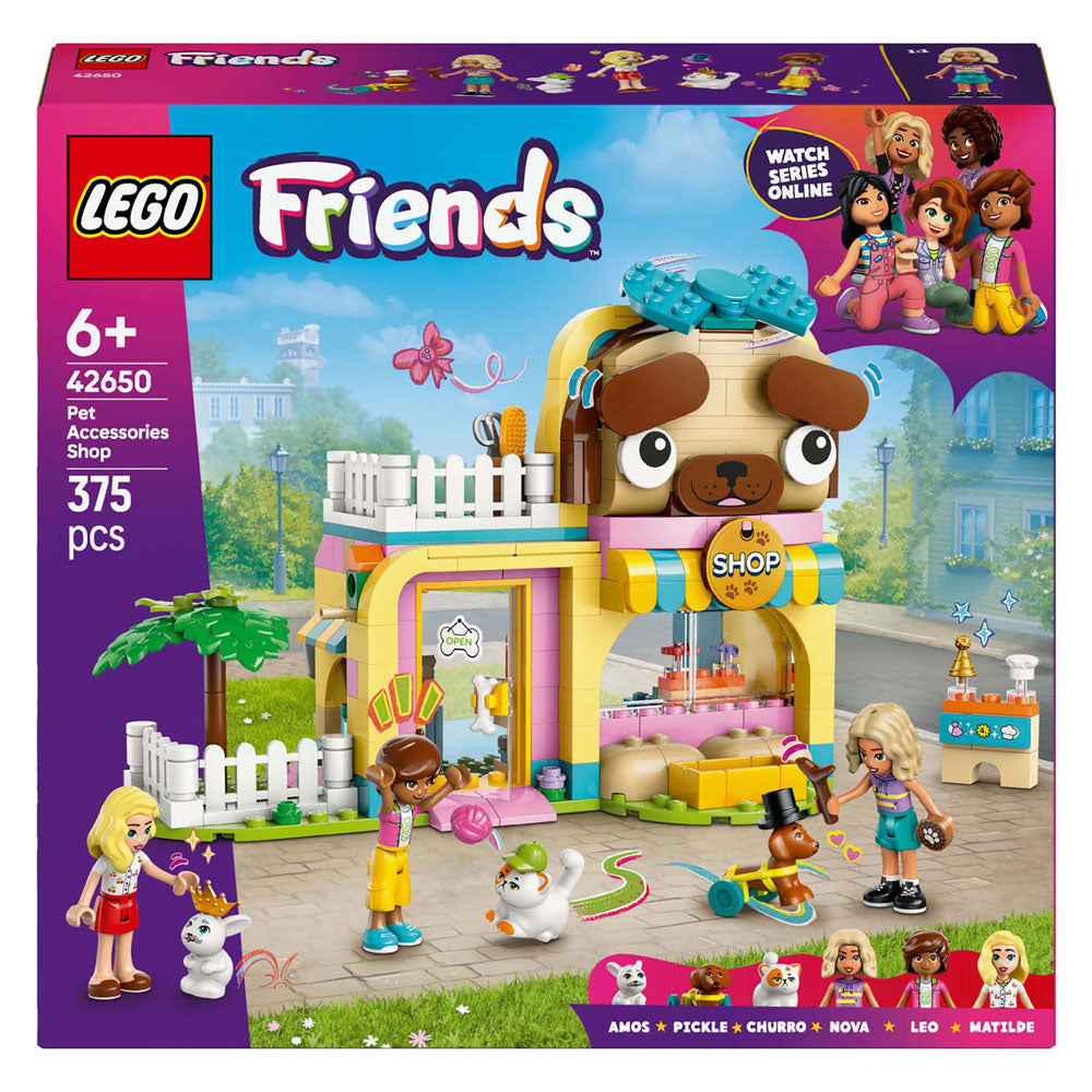 Lego friends butik med dyretilbehør - 42650