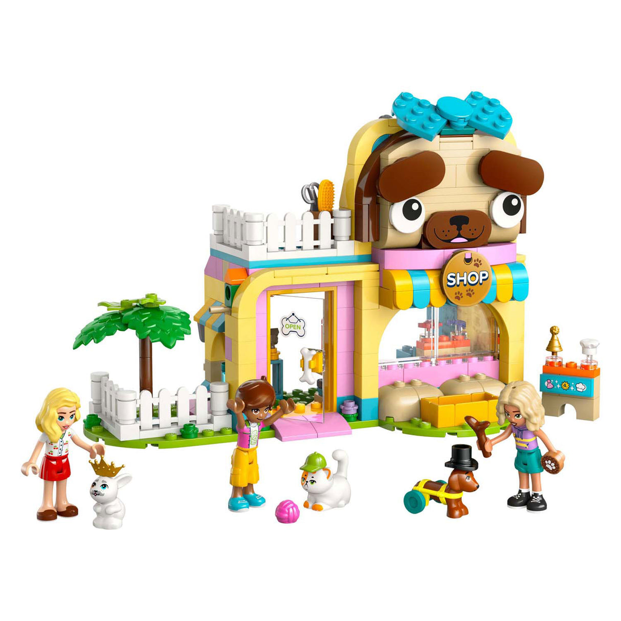 Lego friends butik med dyretilbehør - 42650