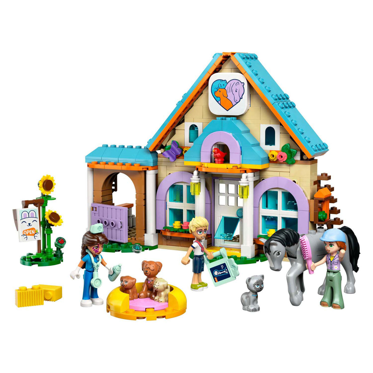 Lego friends 42651 veterinærklinik for heste og kæledyr