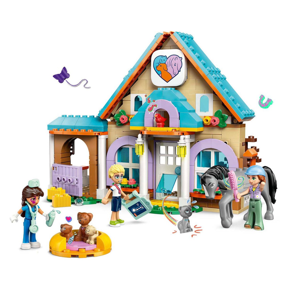 Lego friends 42651 veterinærklinik for heste og kæledyr