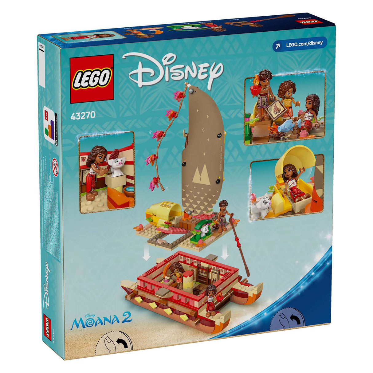 Lego disney prinsesse 43270 vaianas eventyr kano