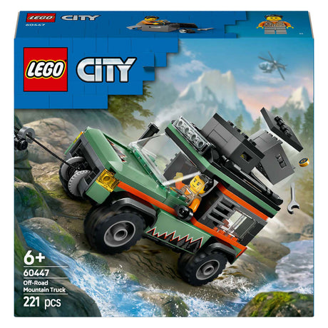 Lego city 60447 4x4 terrængående køretøj til bjergene