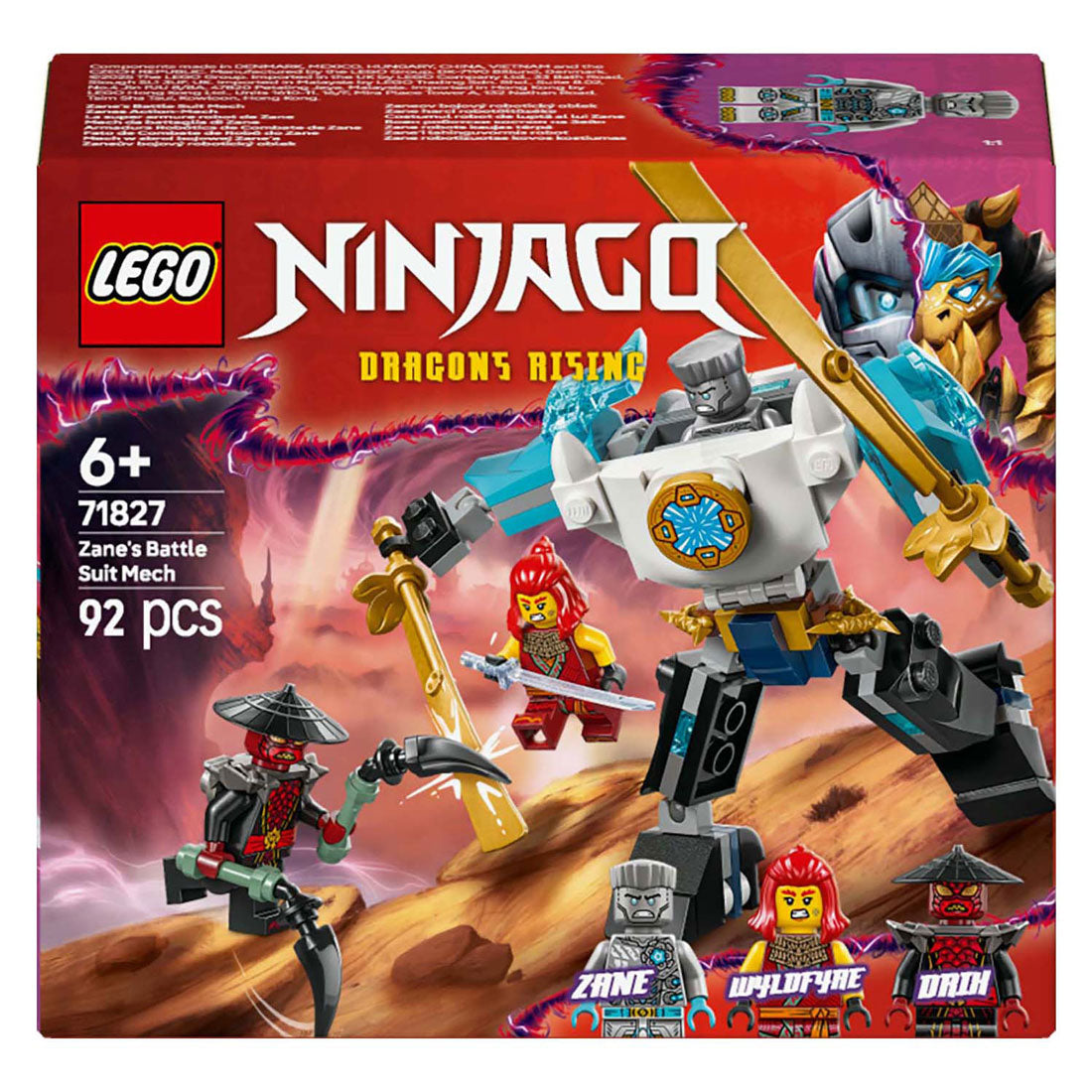 Lego ninjago 71827 zanes kampmekanik