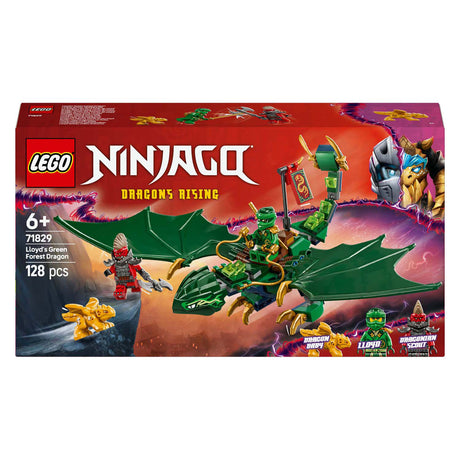 Lego ninjago 71829 lloyds grønne skovdrage