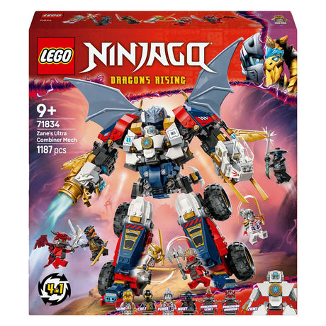 Lego ninjago 71834 zanes ultra combo mek
