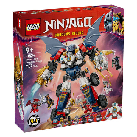 Lego ninjago 71834 zanes ultra combo mek