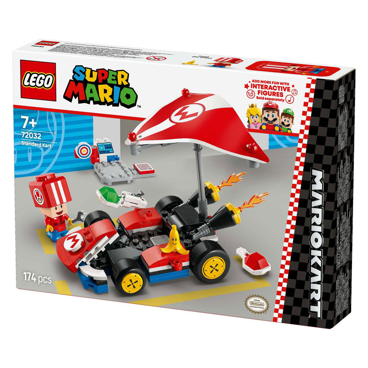 Lego super mario 72032 mario kart standard kart