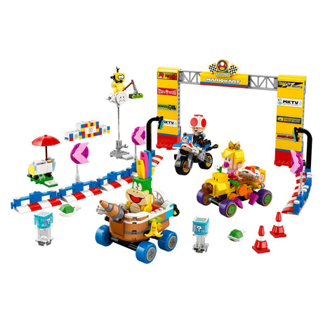 Lego super mario 72036 mario kart baby fersken og grand prix sæt