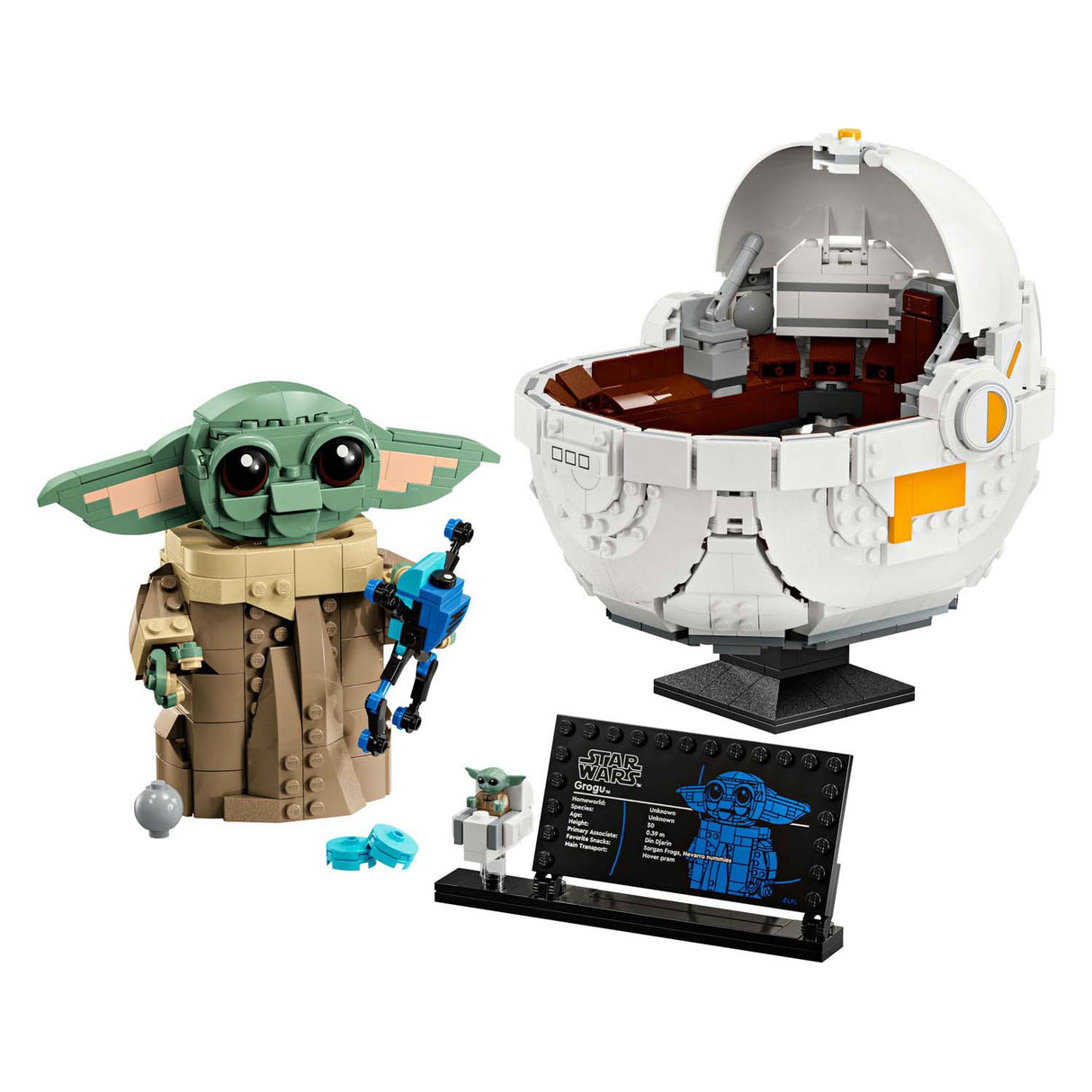 Lego Star Wars: The Mandalorian™ Grogu™ med Hover Pram 75403