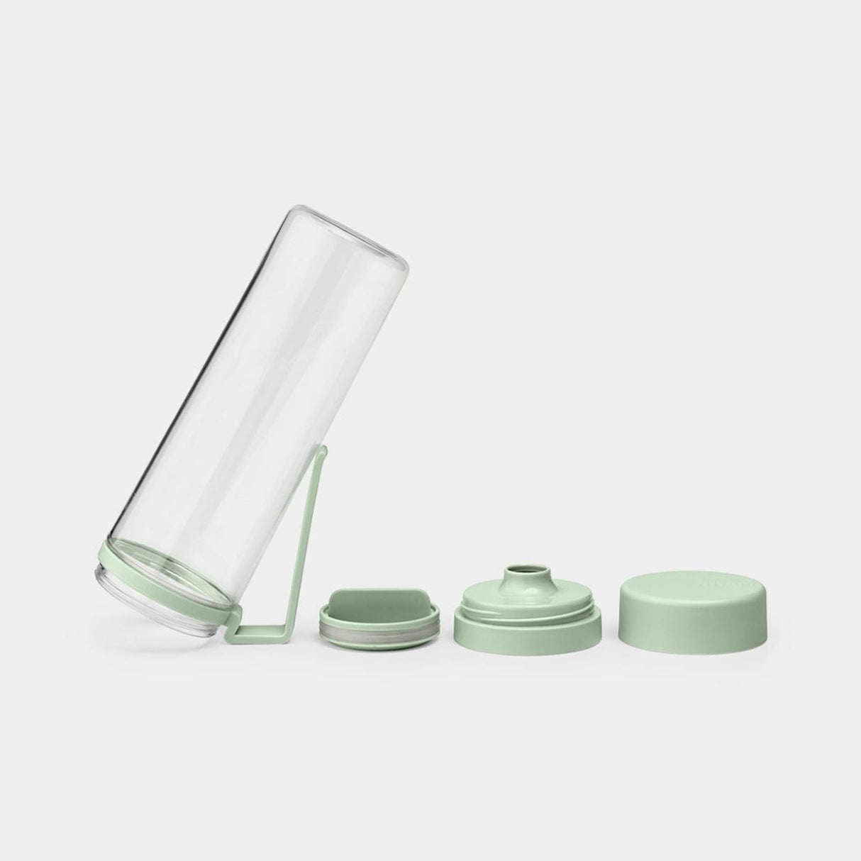 Brabantia make take-vandflaske med sigte 0,5l jadegrøn
