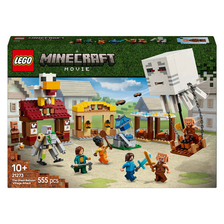 Lego minecraft det skrækkelige ballonangreb på landsbyen - 21273