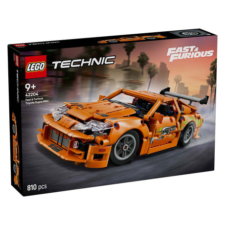 Lego® technic hurtigt og rasende toyota supra mk4 sæt - 42204