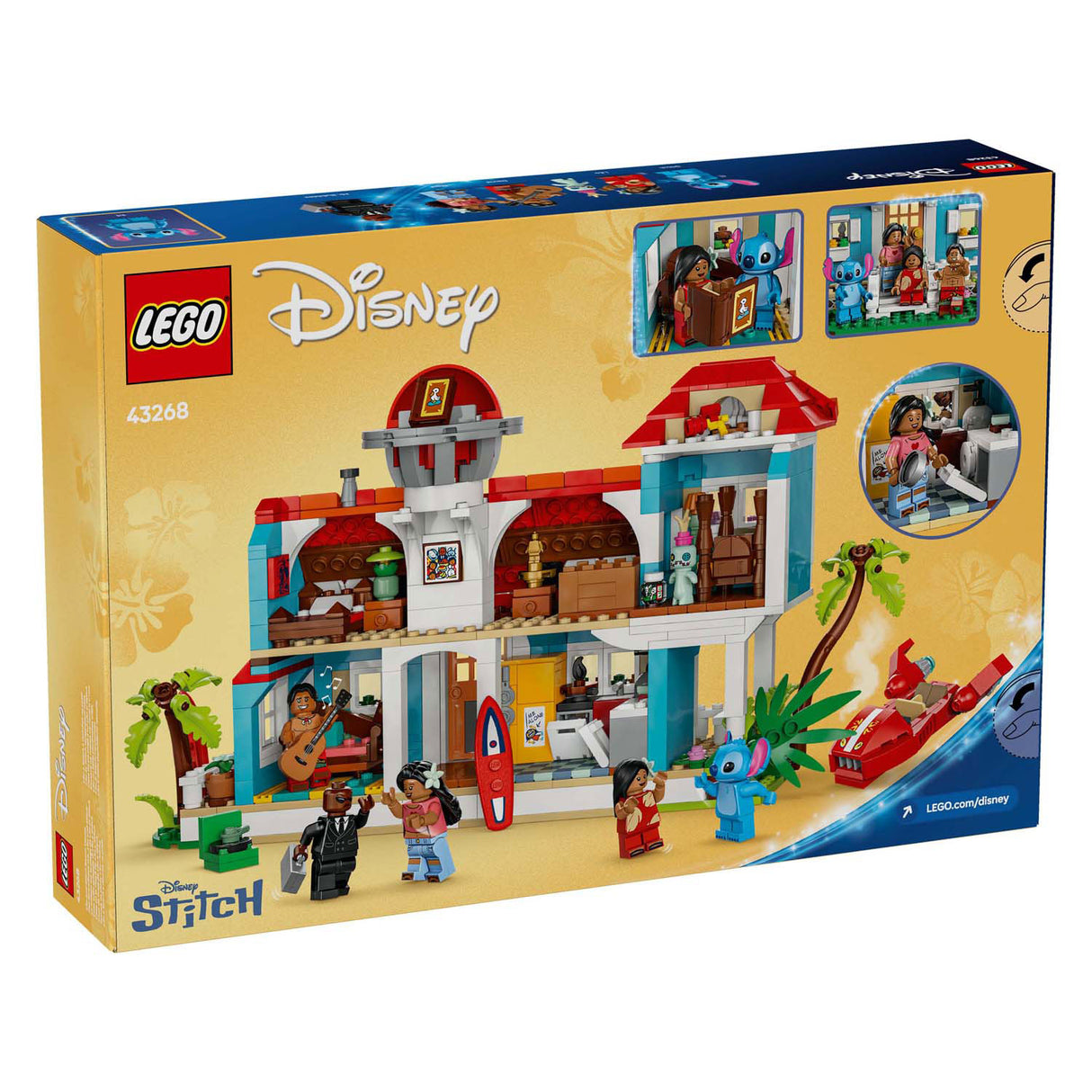 Lego® Disney Lilo og Stitch Beach House - 43268