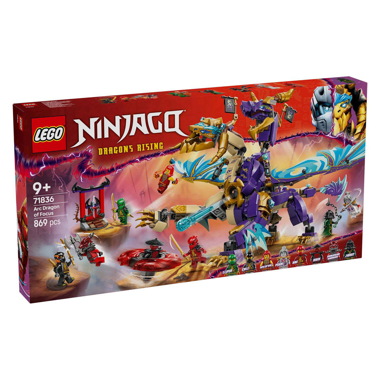 Lego ® ninjago® - buedrage af koncentration legetøjssæt - 71836