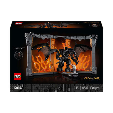 Lego ikoner bogstøtte: ringenes herre – balrog sæt - 10367