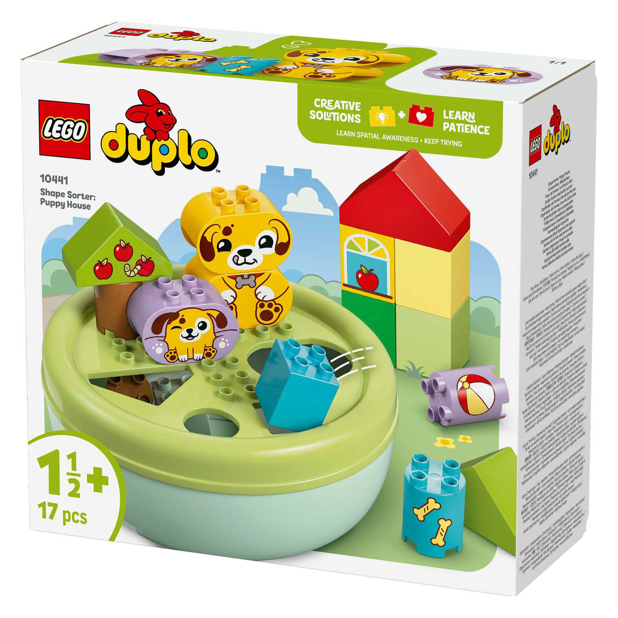 Lego ® Duplo® min første formsorterer: hvalpehus - 10441