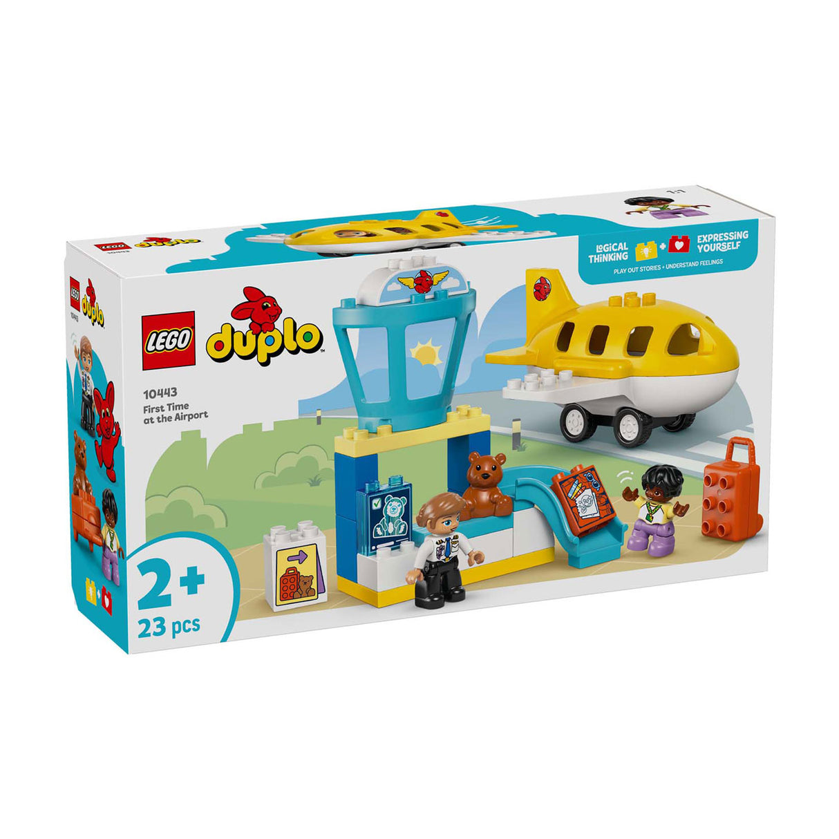 Lego® Duplo® city i lufthavnen for første gang - 10443