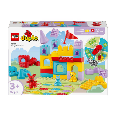 Lego duplo hopsy's castle spil pædagogisk legetøj brætspil - 10450