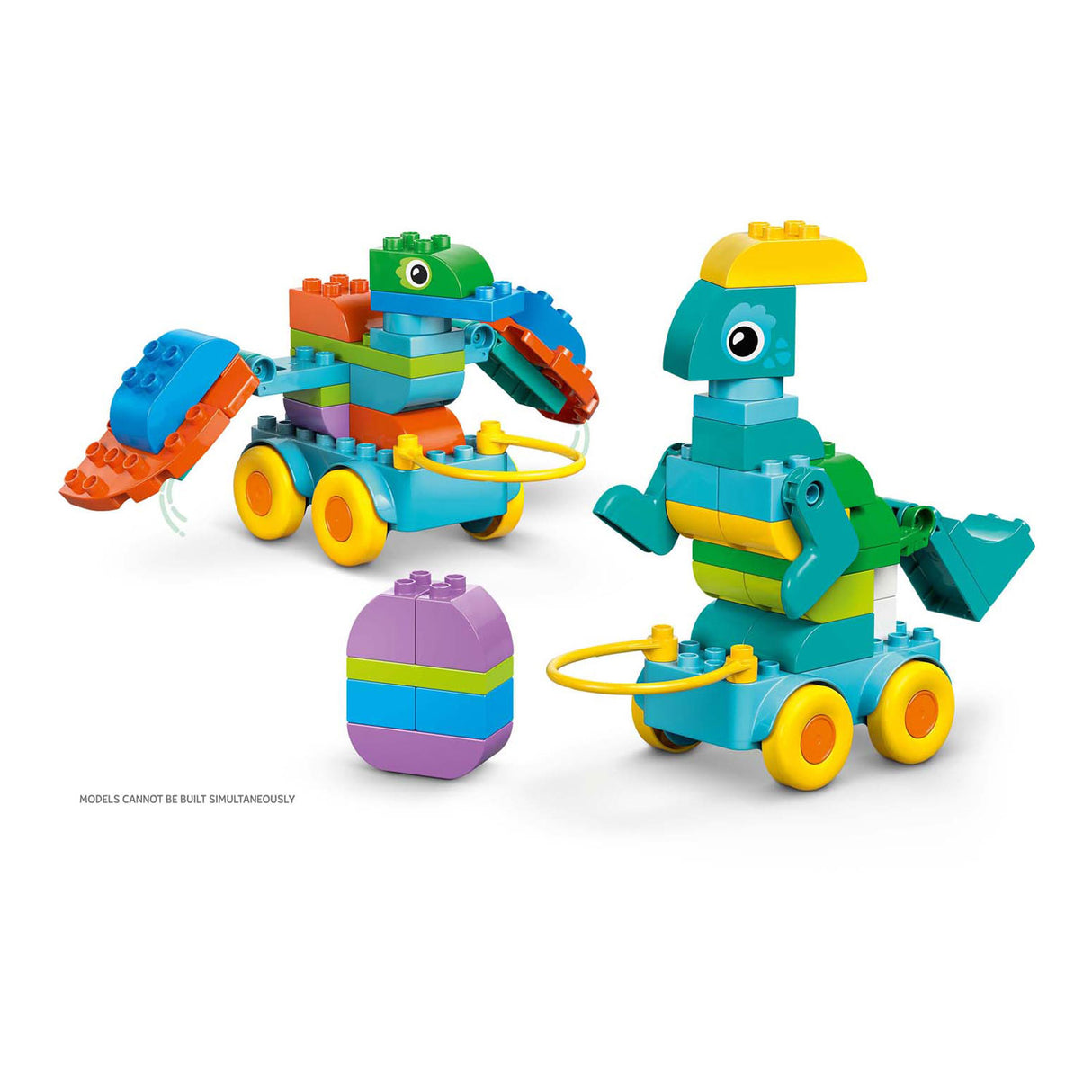 Lego ® Duplo® City 3-i-1 dinosaurer på hjul - 10451