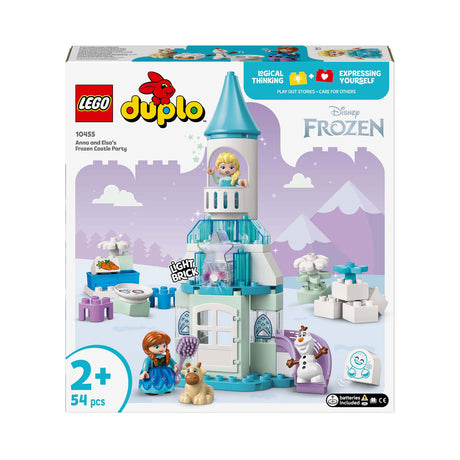 Lego Duplo ǀ Disney Anna og Elsas frosne slot festsæt - 10455