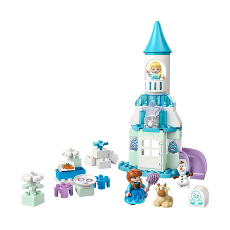 Lego Duplo ǀ Disney Anna og Elsas frosne slot festsæt - 10455