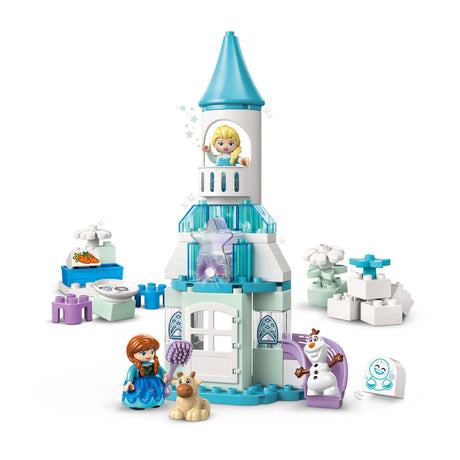 Lego Duplo ǀ Disney Anna og Elsas frosne slot festsæt - 10455