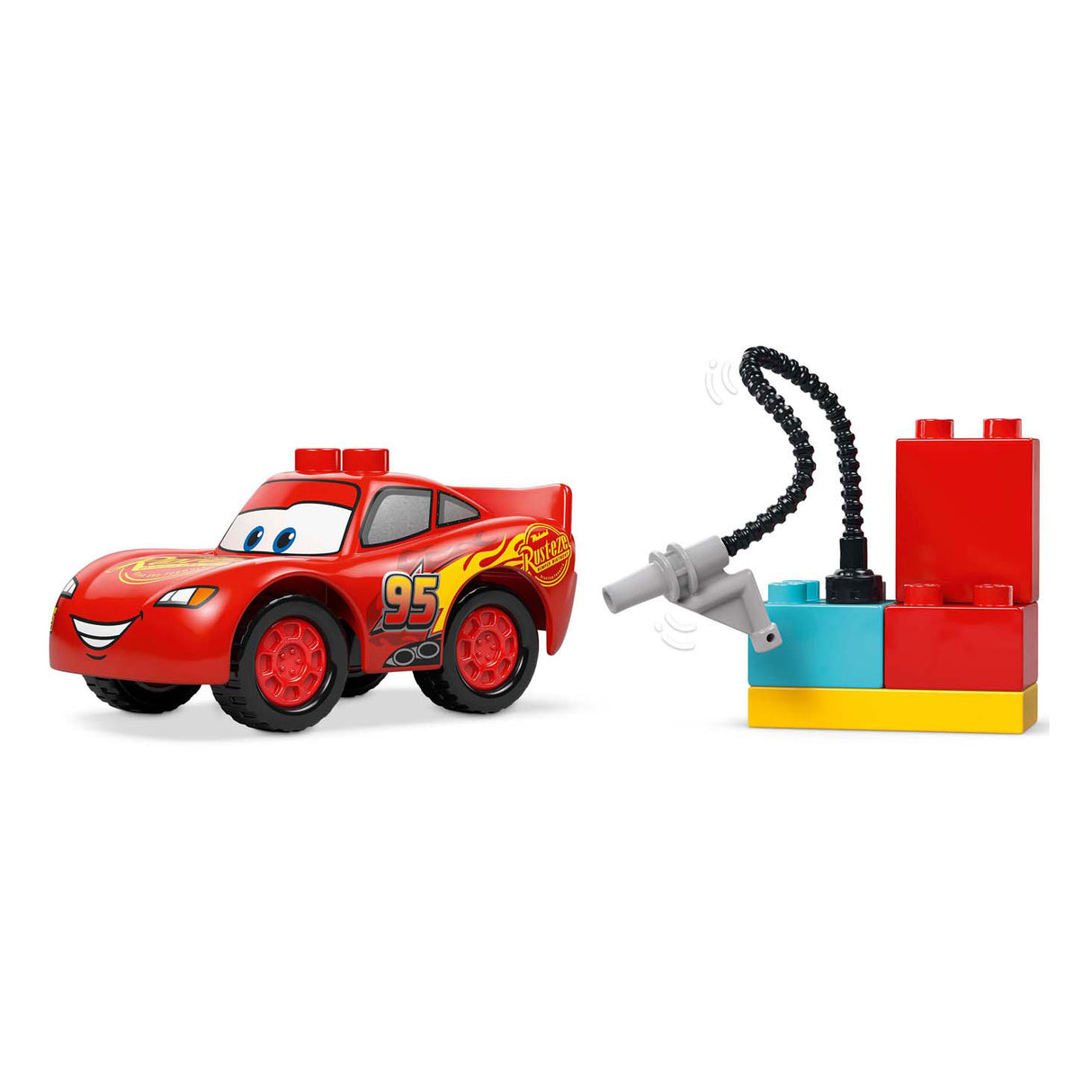 Lego Duplo Disney og Pixar Cars McQueens besøg i Docs Garage - 10456
