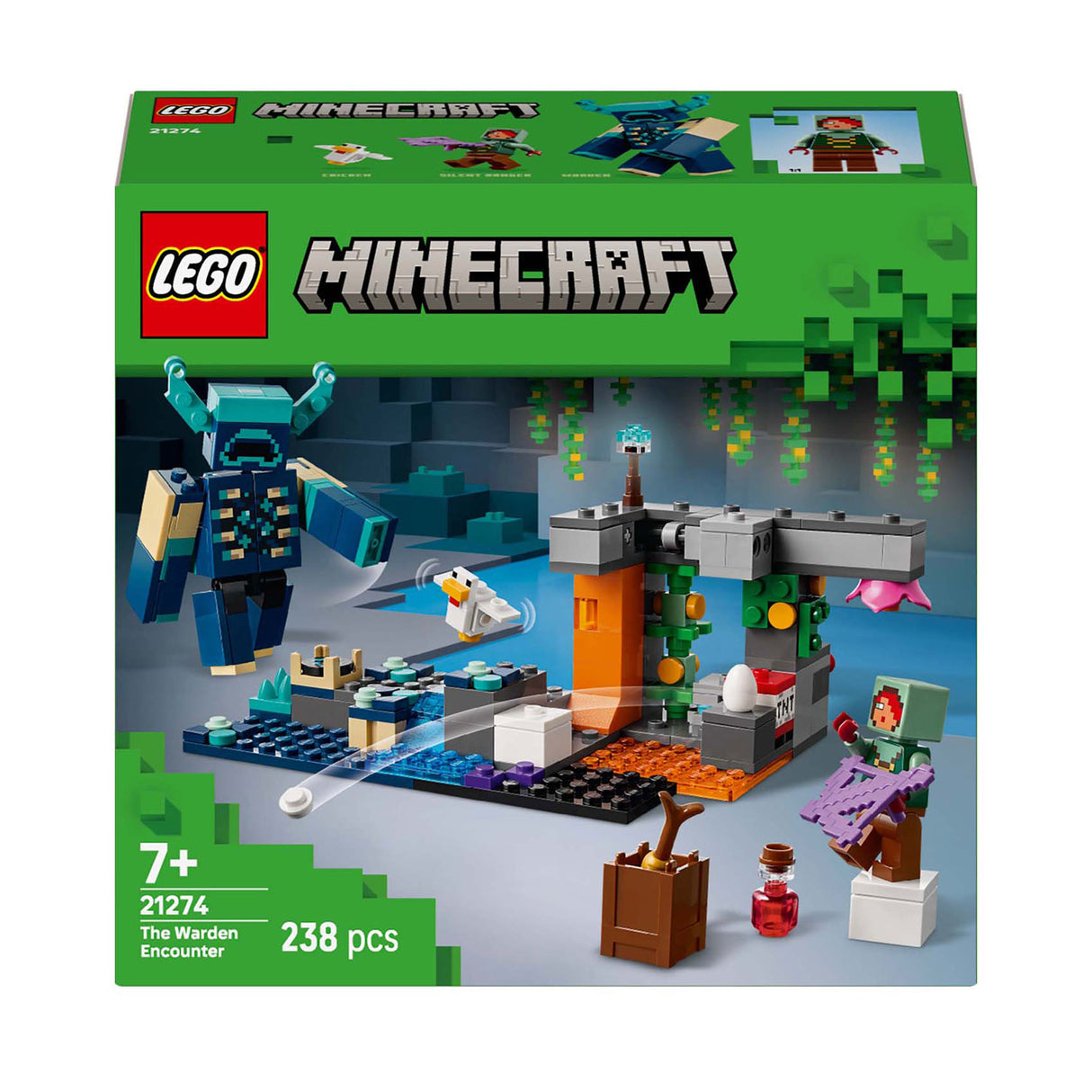 Lego ® minecraft® mødet med supervisoren - 21274
