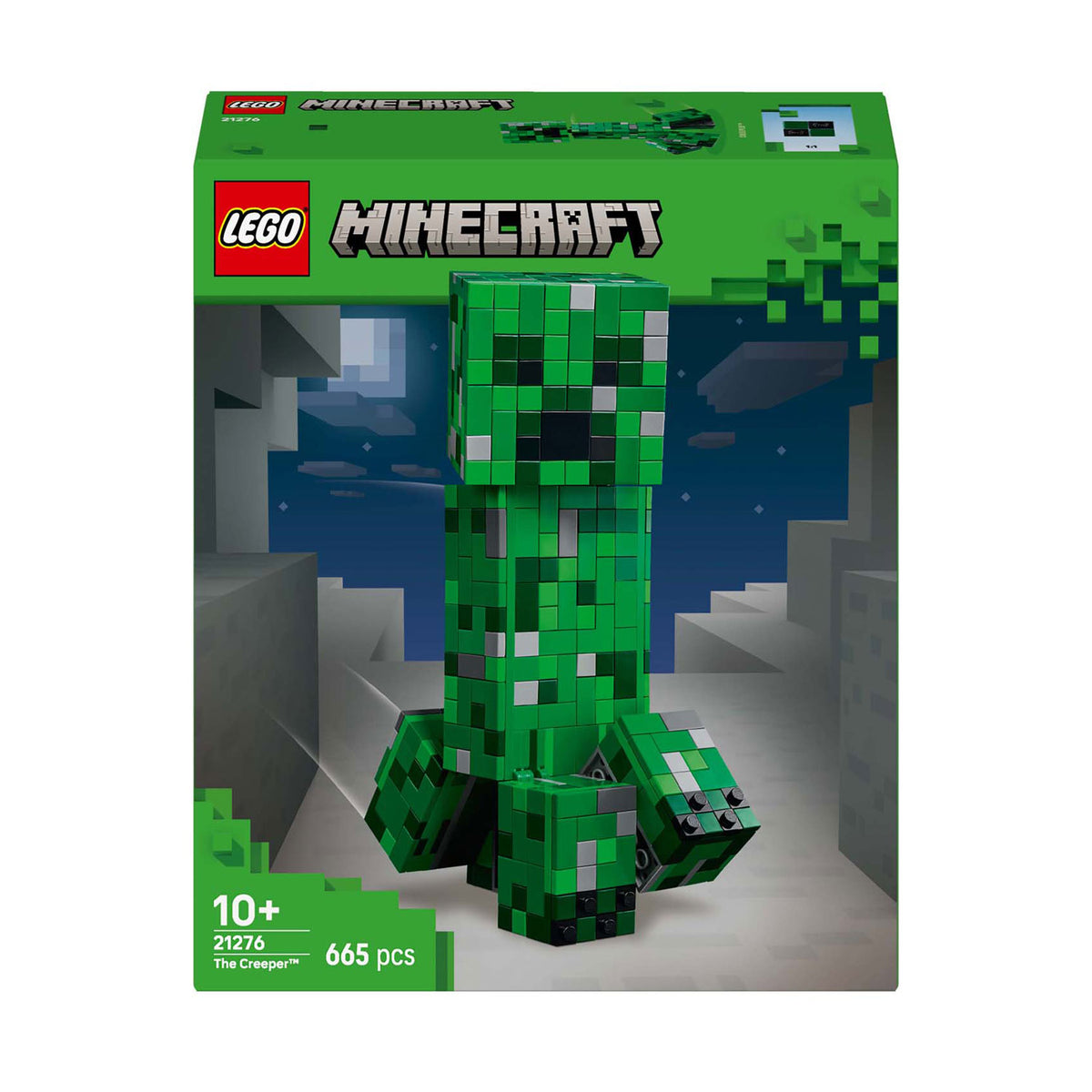 Lego minecraft the creeper actionfigur byggesæt - 21276