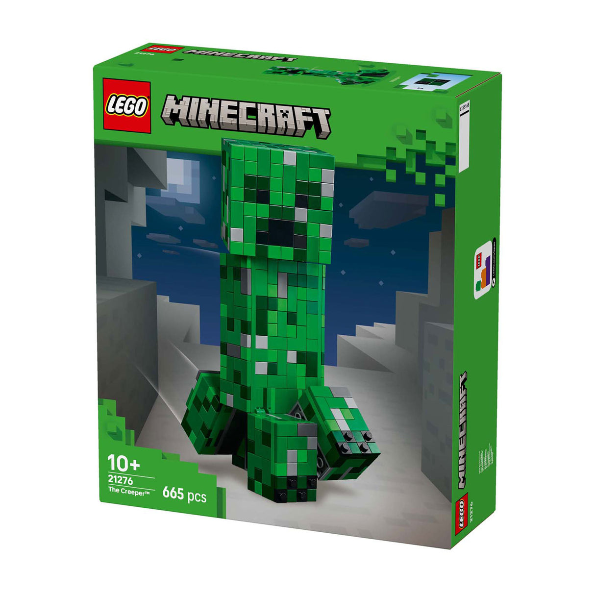 Lego minecraft the creeper actionfigur byggesæt - 21276