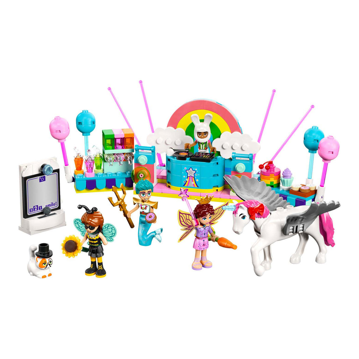 Lego ® venner kostumefest med enhjørning og fe - 42661
