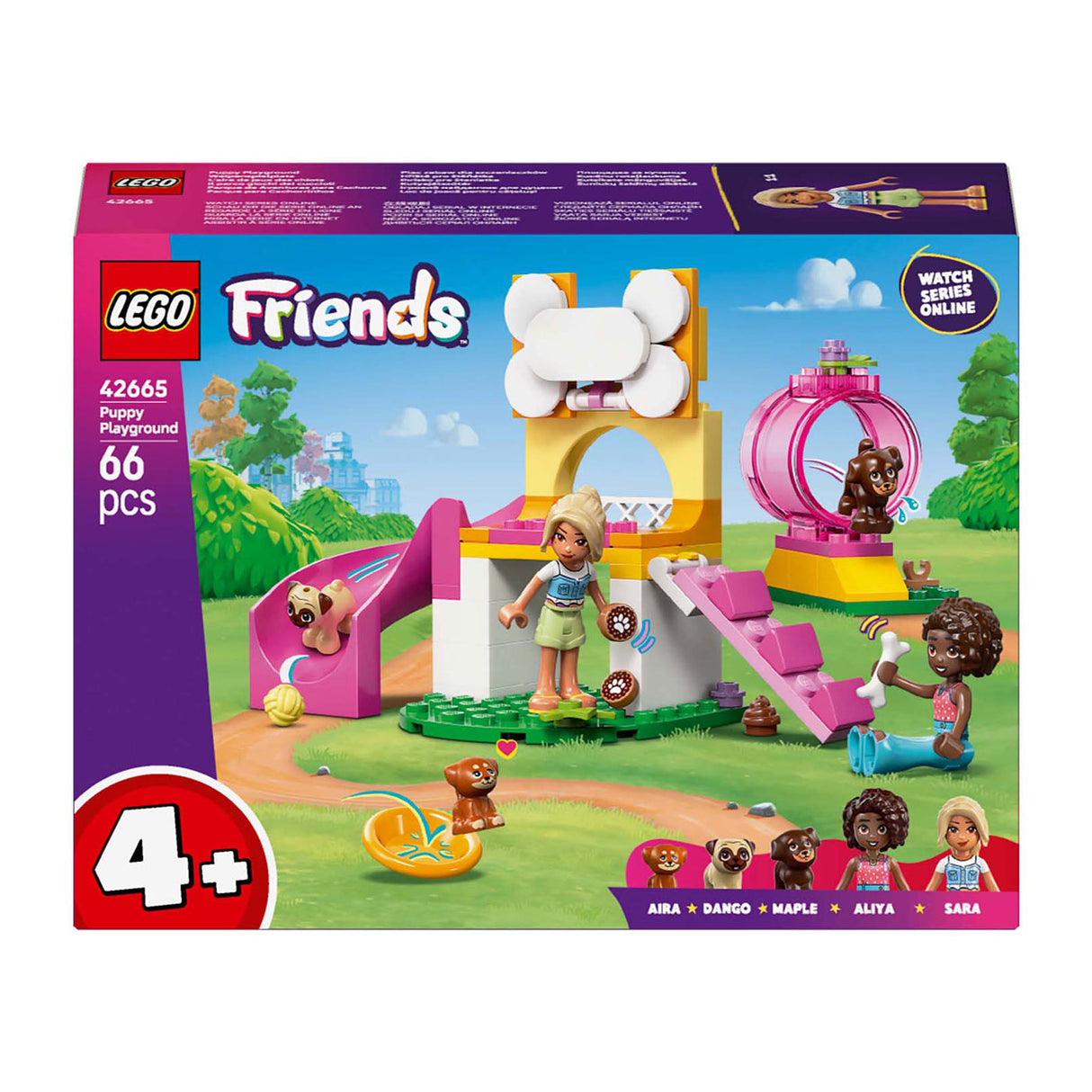 Lego friends hundelegeplads rolleleg byggesæt - 42665