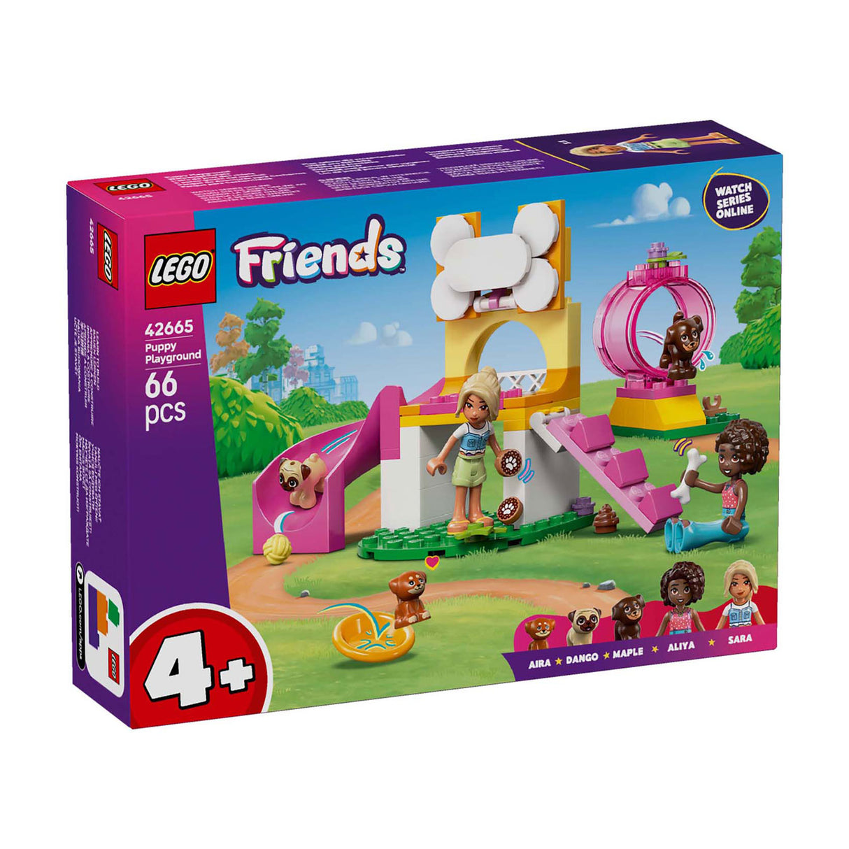 Lego friends hundelegeplads rolleleg byggesæt - 42665